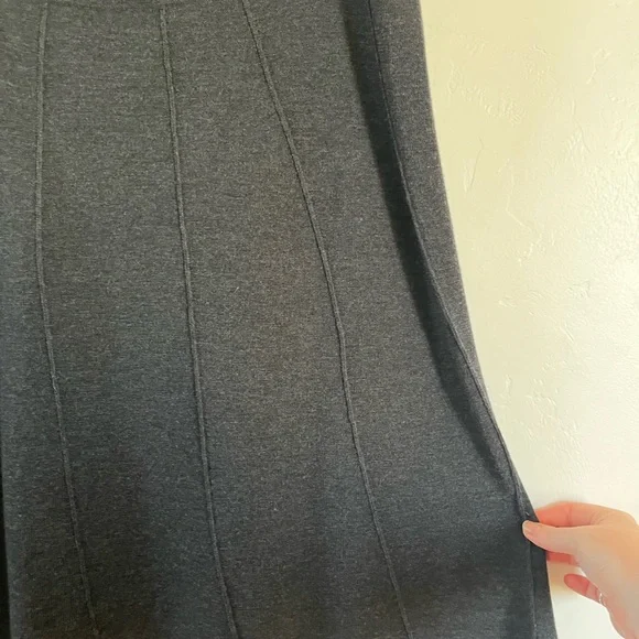 NWT Eileen Fisher 100% Merino Wool A Line Skirt PL - Picture 2 of 8